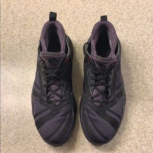 D Lillard 2 Core Black Vivid Red Mens 11